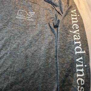 Men's vineyard vines grey hoodie